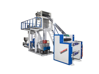 立式PVC標簽膜吹膜機